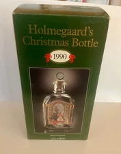 Holmegaards Christmas Bottle 1990