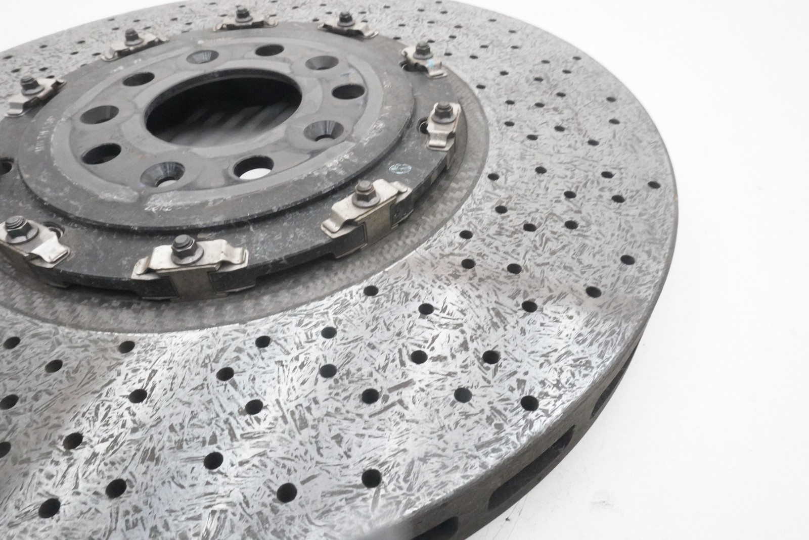 Front Disc Brake Rotor Carbon Ceramic 8D33-1125-AD OEM Aston Martin DB9 2013