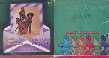 Platte 45 Giri Patrick Fernandez Born To Be Alive + Queen Samantha The Letter 
