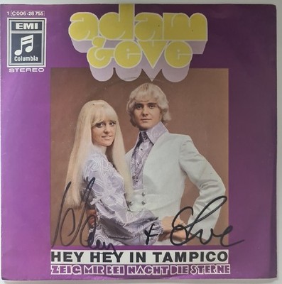 ADAM & EVE Single Autograph Signed Original Autograph Signed
