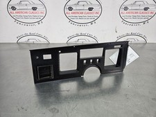 1989 C4 Corvette Instrument Cluster Speedometer Bezel Trim Dash End Cap - Oem