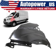 Front Driver Side Fender Panel Steel For 2015-2024 Ford Transit 150 250 350