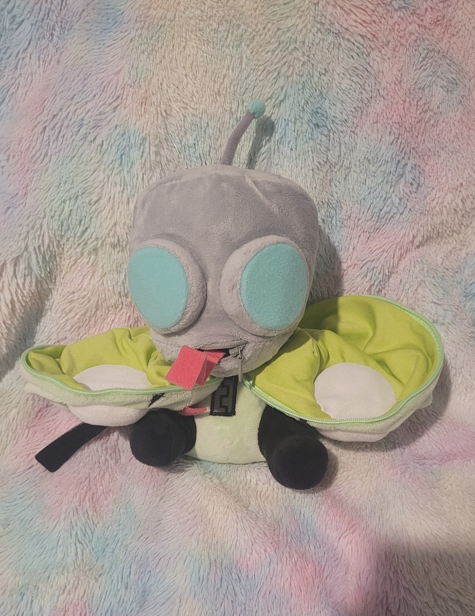 Quantum Mechanix Nickelodeon Invader Zim Gir Plush Zippermouth
