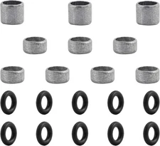 Dr.Fish 20 Pack Lead Weight for Slip Floats, 10 Weights Sinkers Small, lead 