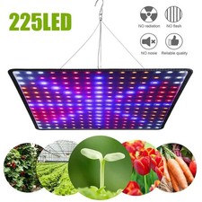 NEW LED Grow Light Panel Full Spectrum Lamp for Indoor Plant Veg Flower USA
