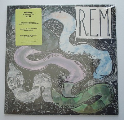REM R.E.M. Reckoning I.R.S. SP 70044 original '86 FACTORY SEALED vinyl LP w/hype