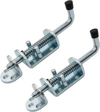 2 Packs 6.5 Inch Heavy Duty Spring Loaded Latch Pin, Sliding Barrel Bolt Door Lo