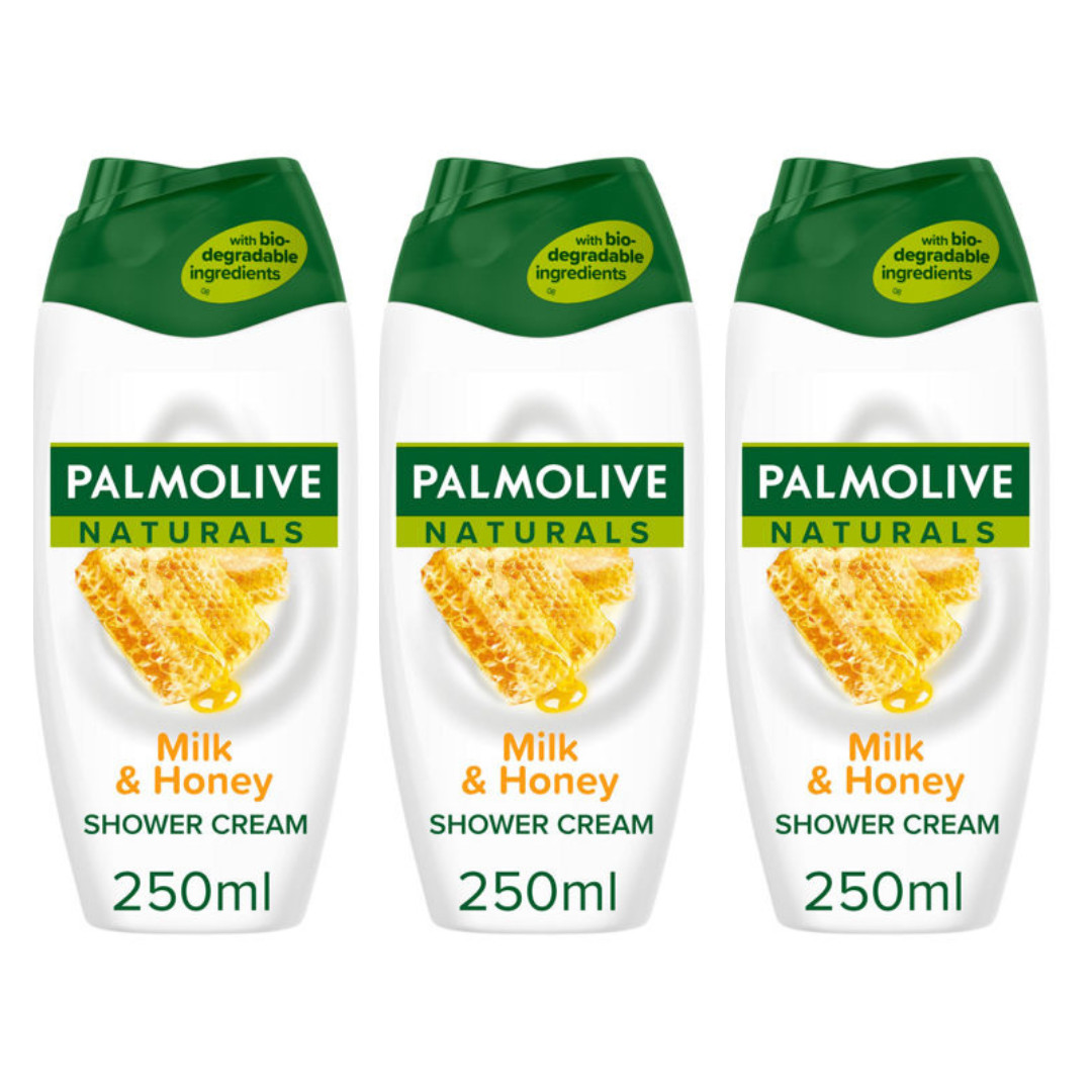 Palmolive Naturals Milk and Honey Shower Gel Cream, 250 ml… - Image 10