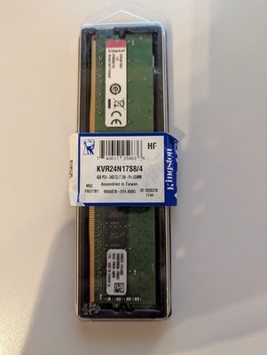 Kingston KVR24N17S8/4 RAM 4GB DDR4-2400 DIMM CL17