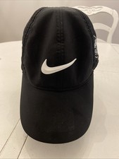 Nike Golf Hat Cap Strap Back Mens One Size Black Legacy91 Dri-FIT Lightweight