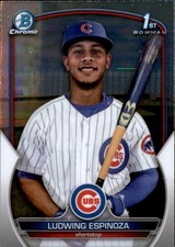 2023 Bowman Chrome #BCP-192 Ludwing Espinoza Prospects
