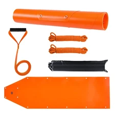 VEVOR Deer Drag Sled 72.8 x 22.8 in 550lbs Multi Use PE Yard Utility Sled