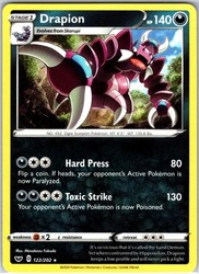 Drapion 122/202 Sword & Shield Base Set Rare