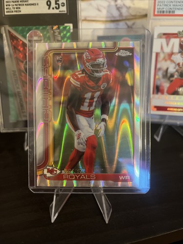 2025 Topps Chrome - Rookies Jalen Royals #337 RayWave Refractor (RC)