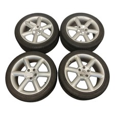 Genuine 18â€ Nissan 350z Alloy Wheels & Tyres 5x114.3