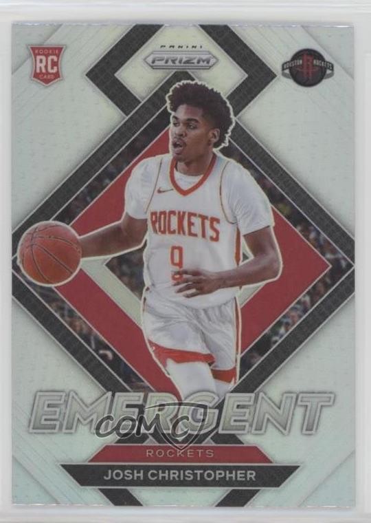 2021-22 Panini Prizm Emergent Silver Prizm Josh Christopher #24 2l4