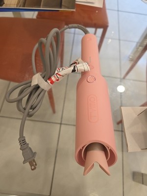 TYMO CURLPRO Beach Waves 1-inch Automatic Rotating Portable Curler Pink