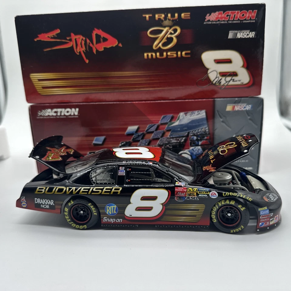 Dale Earnhardt Jr.  #8 Budweiser Staind 2003 Monte Carlo Action 1:24 Diecast NOS - Image 2 of 4