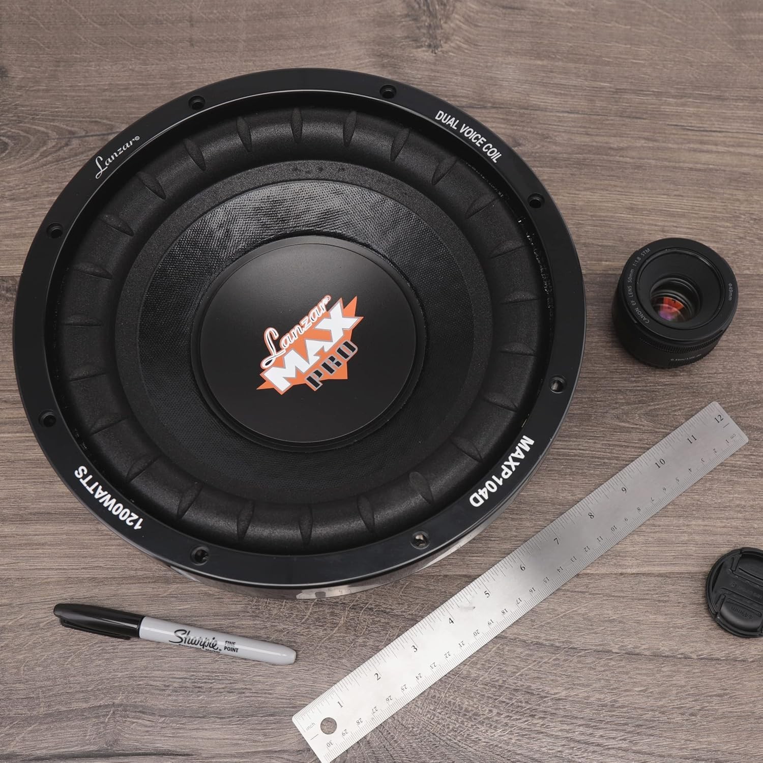 Lanzar Max Pro 12in 1600W Component Speaker System MAXP124D