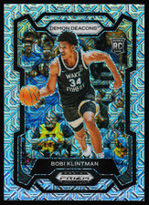 2024-25 Panini Prizm Draft Picks Prizms Mojo #34 Bobi Klintman RC #d 16/25