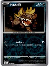 maschiff pokemon card value PALen 142/193 Cosmos Holo  PokeChalet 071 / Promo Card Type / HP / Stage Mabosstiff Pokemon Cards Price Guide