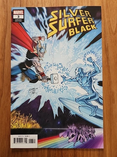 Silver Surfer Black #3 (2019) Marvel Ron Lim Thor Variant VF/NM condition