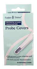 F T Probe Thermometer Covers, Universal fit for Standard Thermometer, box of 50