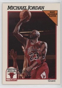 1991-92 NBA Hoops Michael Jordan #30 HOF
