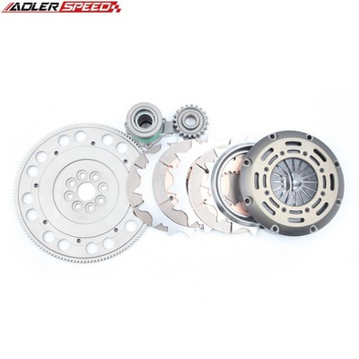 Racing Triple Disc Clutch +Flywheel For 05-10 COBALT SS 04-07 SATURN ION LSJ LNF