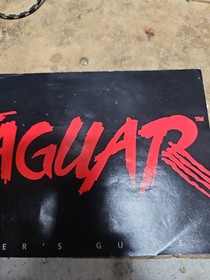 Atari Jaguar Console User Guide Manual Vtg Retro Gaming OEM Paperwork Booklet