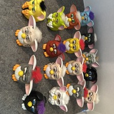 Vintage Lot Of 17 Furby McDonalds Happy Meal Toys 1990s