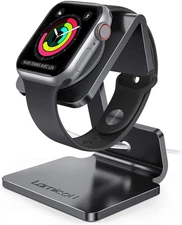 Lamicall Watch Stand for Apple Watch Magnetic Fast Charger - Desk Charging Stand