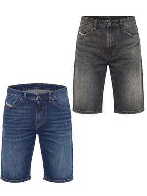 Diesel - Herren Slim Fit Denim Jeans Shorts - SLIM-SHORT