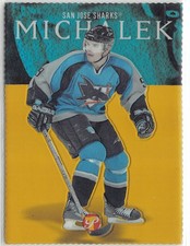 2003-04 Topps Pristine Gold Refractor Die Cuts #110 Milan Michalek C /33