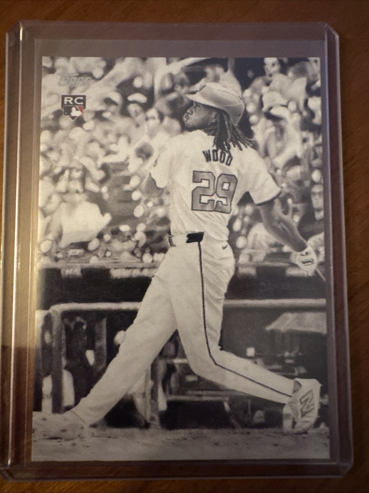2025 Topps update James Wood RC Keegan Hall KHAC-40