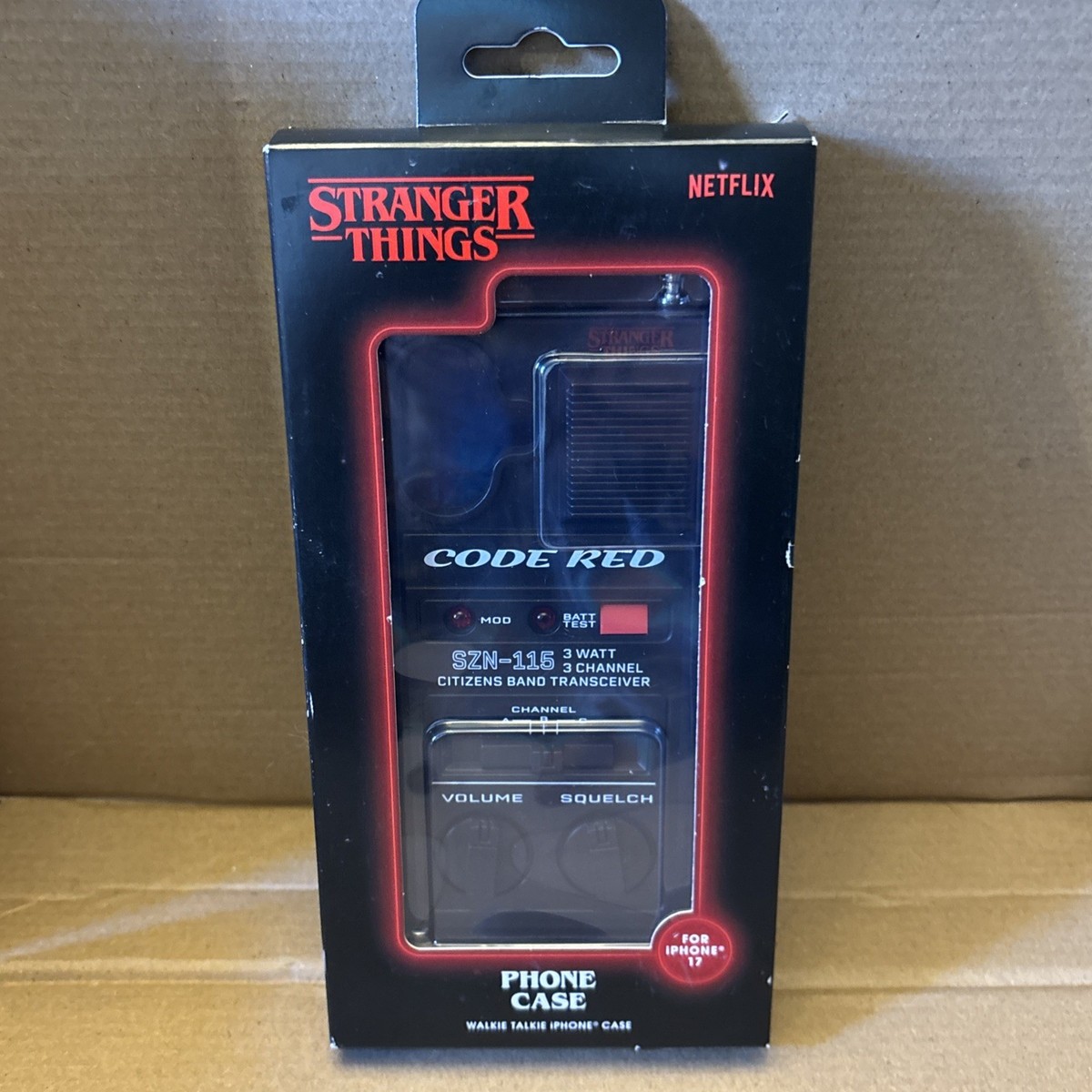 Stranger Things CODE RED iPhone 17ケース Stranger Things Code Red Walkie Talkie TPU & PC iPhone 17 Case | eBay