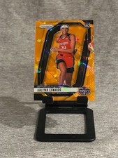 2024 Panini Prizm WNBA - Aaliyah Edwards #142 Orange Ice (RC)