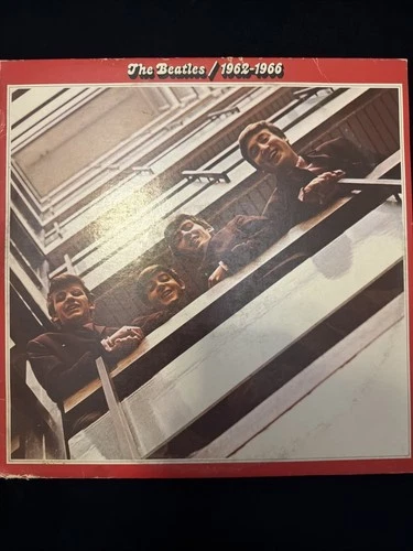 The Beatles 1962-1966 Red Album Vinyl Double LP Record Set 1973