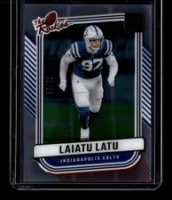 2024 Clearly Donruss Laiatu Latu Clearly The Rookies #13