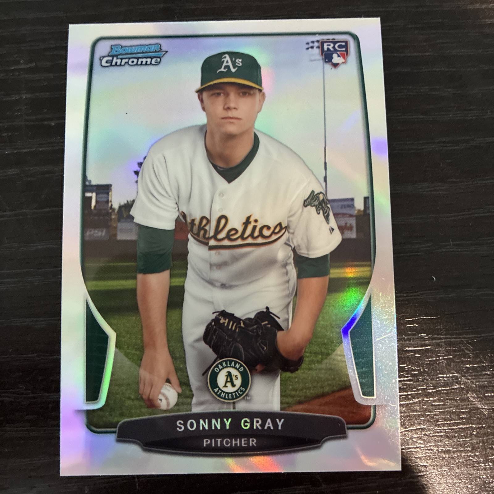 2013 Bowman Draft Picks & Prospects #7 Sonny Gray Chrome Refractor Oakland A's