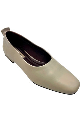 Franco Sarto Women's Vana Ballet Flats Chalk White Leather