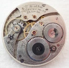 ANTIQUE 12s WALTHAM GRADE 225 17 JEWEL 17J HUNTER POCKET WATCH MOVEMENT