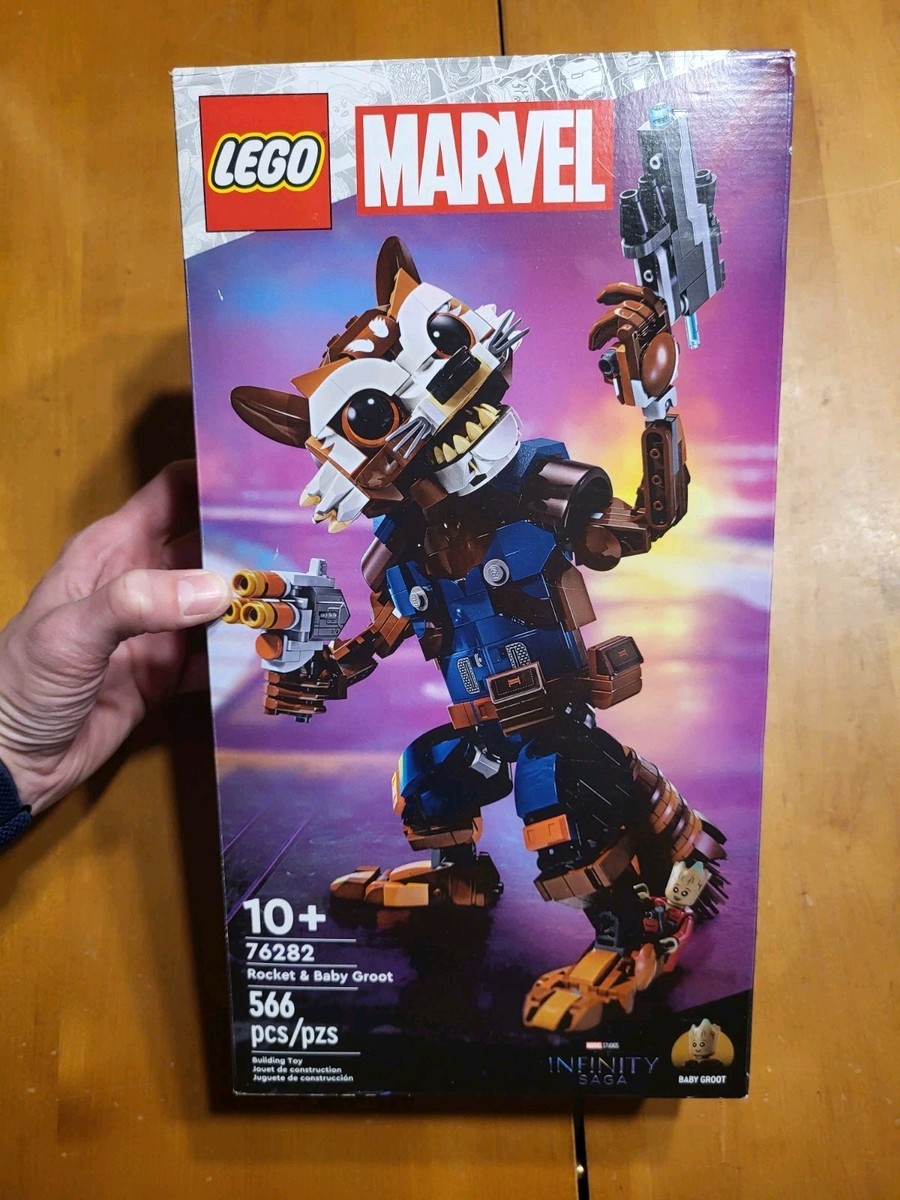 Lego Marvel Infinity Saga 76282 Rocket & Baby Groot Building Toy
