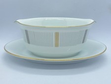 Noritake Humoresque 6685 Sauciere mit aufgesetztem Unterteller