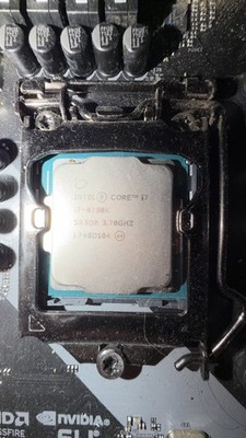 Intel I7 8700K Motherboard Combo Asrock Fatal1ty Z370 Gaming K6