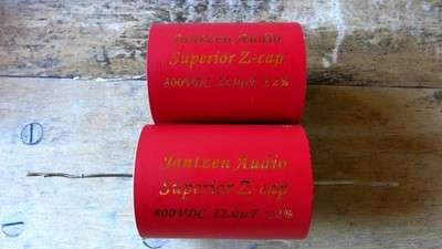 Jantzen Audio Superior Z-cap 22 uF 800VDC  High End Kondensatoren  2 Stück