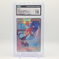 2016 POKEMON BREAKPOINT ULTRA RARE TRAINER SKYLA 122/122 CGC 10 on eBay
