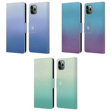 HEAD CASE DESIGNS OMBRE LEATHER BOOK WALLET CASE COVER FOR APPLE iPHONE PHONES