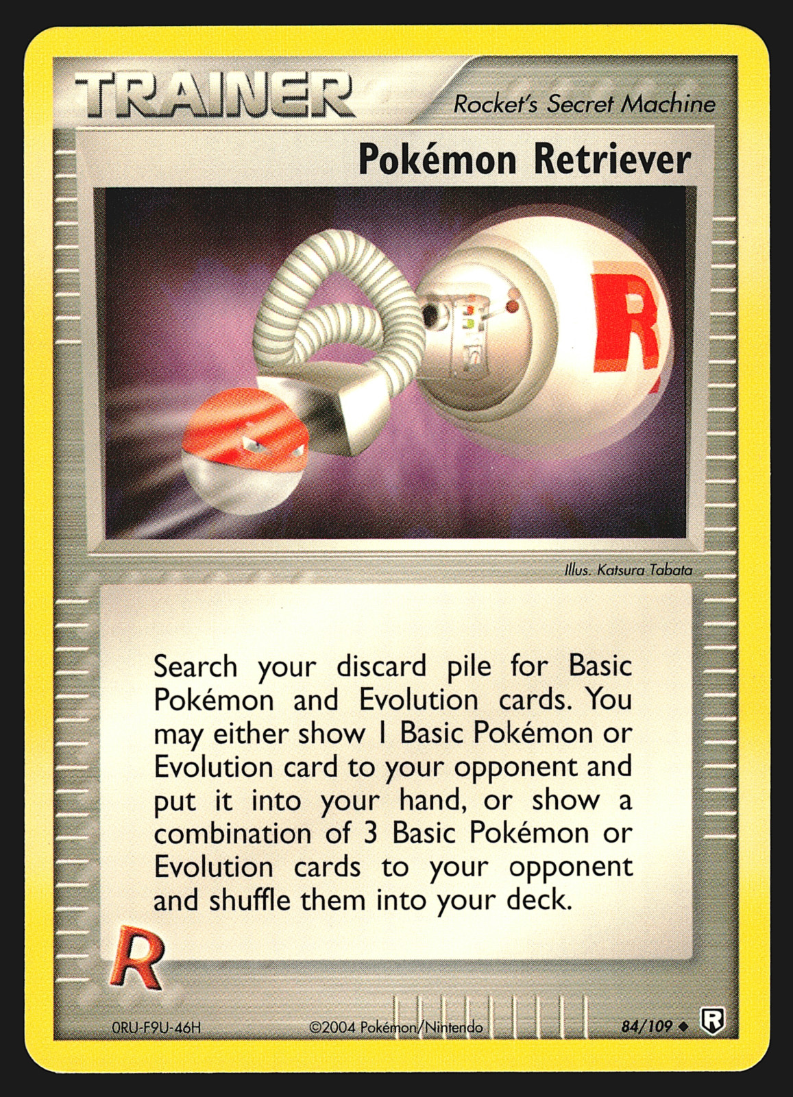 Pokemon Retriever 84/109 EX Team Rocket Returns Pokemon Card NM
