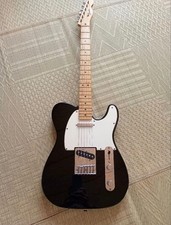 Fender Japan Telecaster Electric Guitar Black Maple Neck 1995 Model